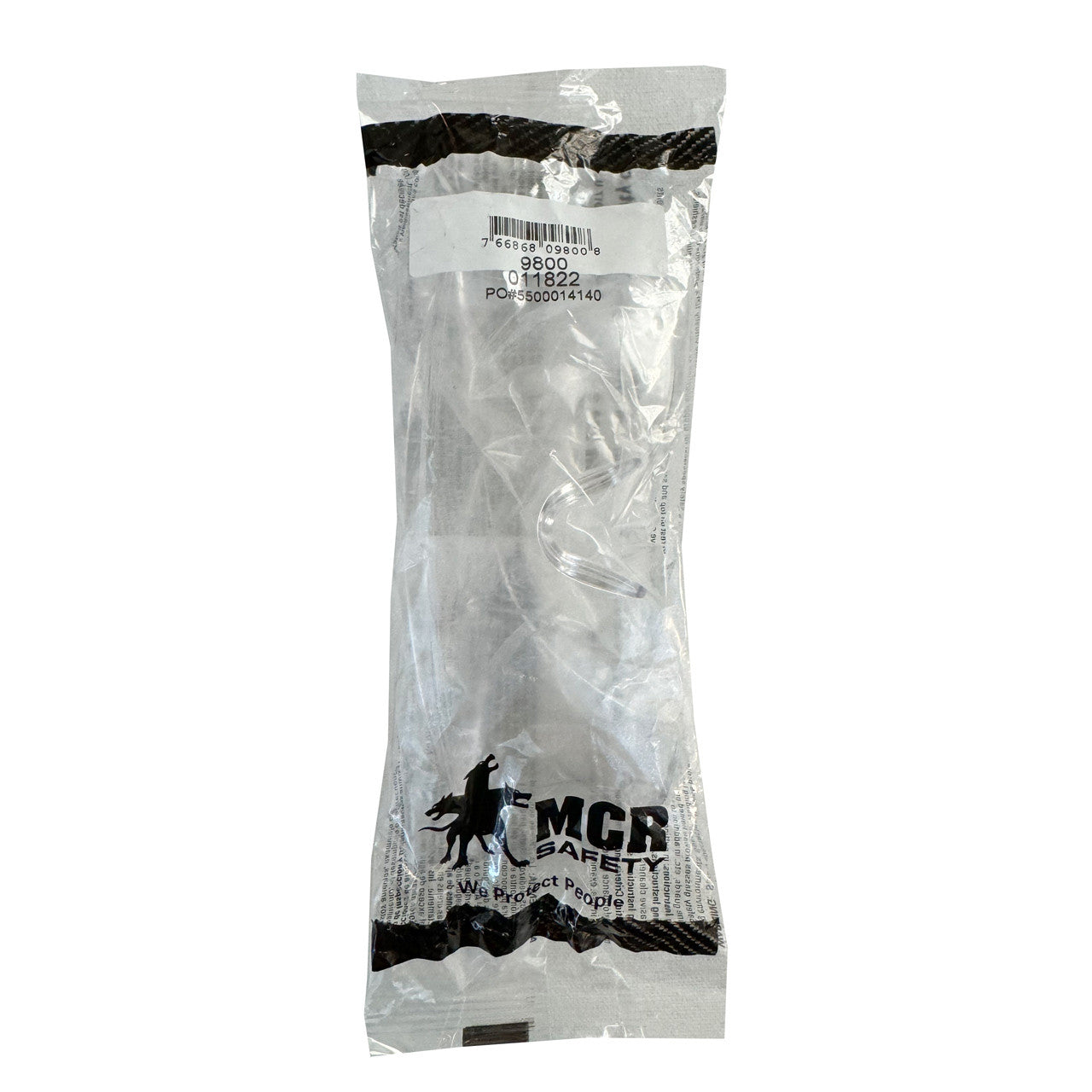 98 series safety glasses, in packaging-front