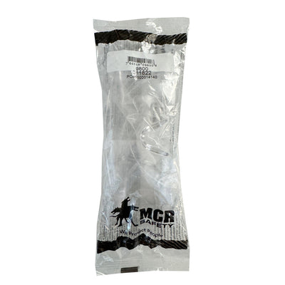 98 series safety glasses, in packaging-front