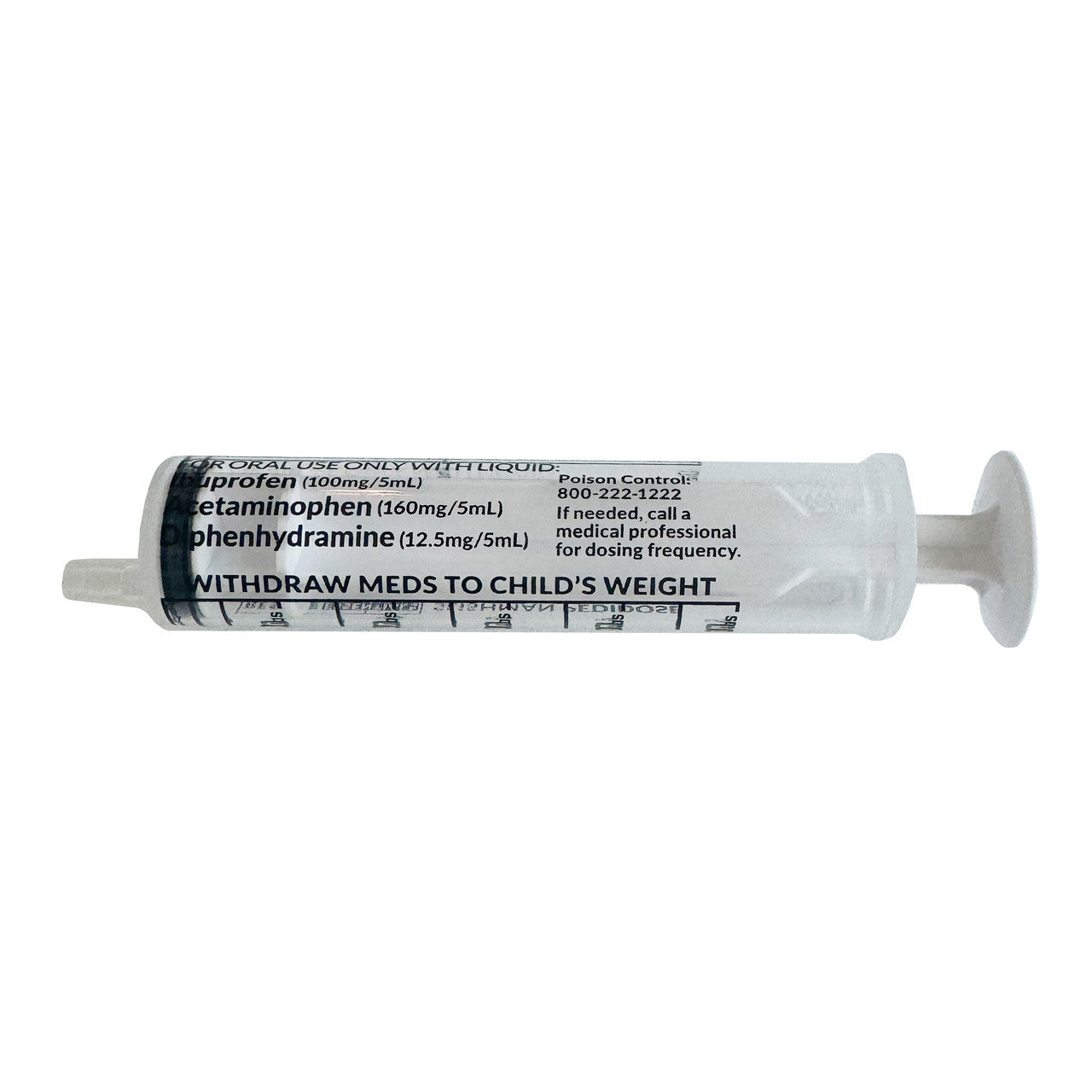 Slishman Pedidose Pediatric Dosing Syringe, front