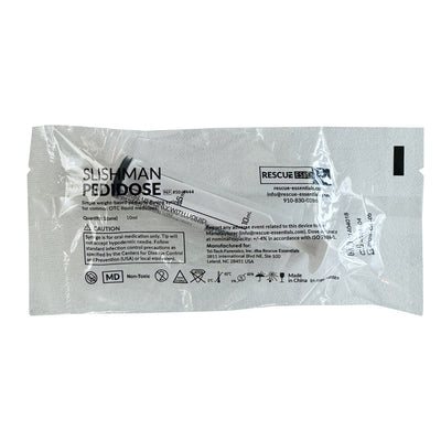 Slishman Pedidose Pediatric Dosing Syringe, in packaging 