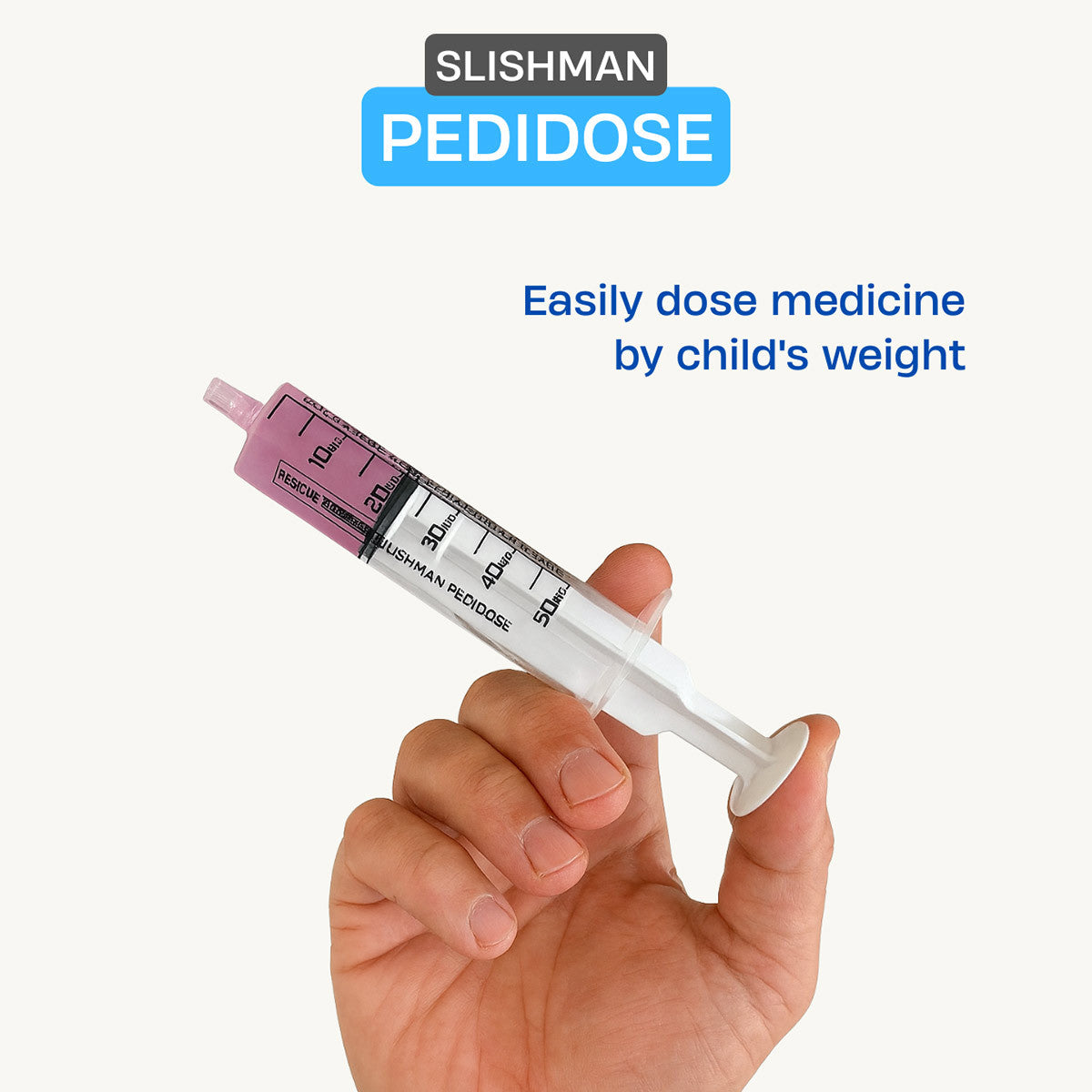 Slishman Pedidose - easily measure medicine by child weight