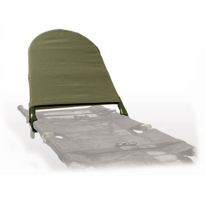 NAR Collapsible Litter Talon Backrest, on litter