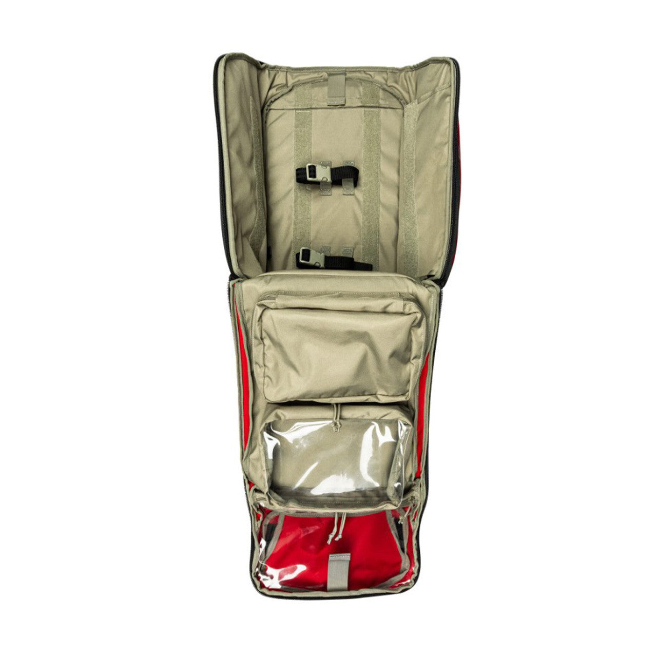 Responder 72 Med Backpack 50L, Red – Rescue Essentials
