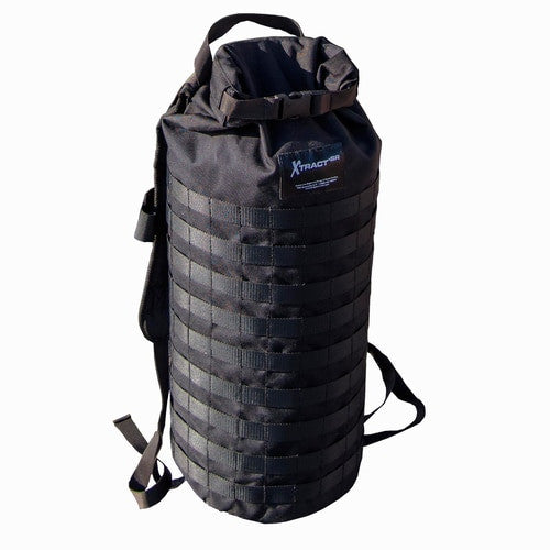 MOLLE backpack containing the Xtract SR litter