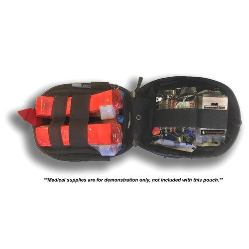 500D IFAK Pouch by rescue essentials showing products. (products not included)