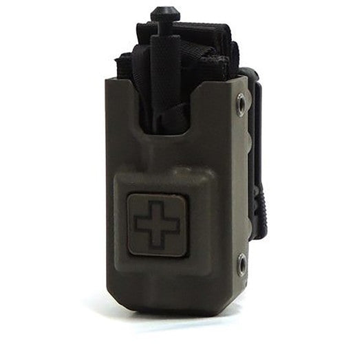 RIGID SOFTT-W Tourniquet Case, black with black cross. tourniquet not included