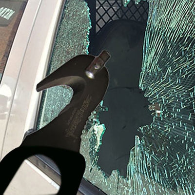 SuperVizor XT Auto Escape Tool, breaking glass