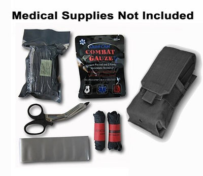 Single M4 Mag IFAK Pouch (Black or OD Green)