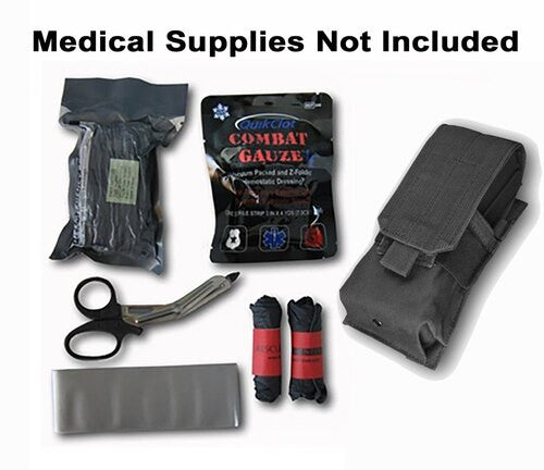 Single M4 Mag IFAK Pouch (Black or OD Green)