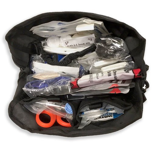 K9 and Handler Comprehensive Medical Kit, open top
