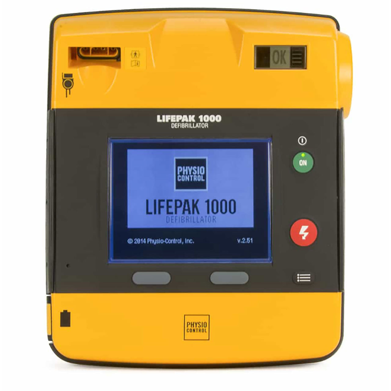 Physio-Control LIFEPAK 1000 AED, front display