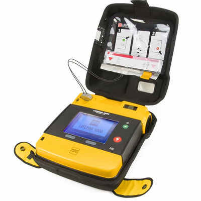 Physio-Control LIFEPAK 1000 AED, open