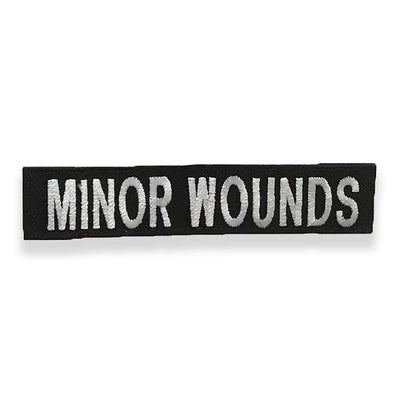 "Minor Wounds" Name Tape