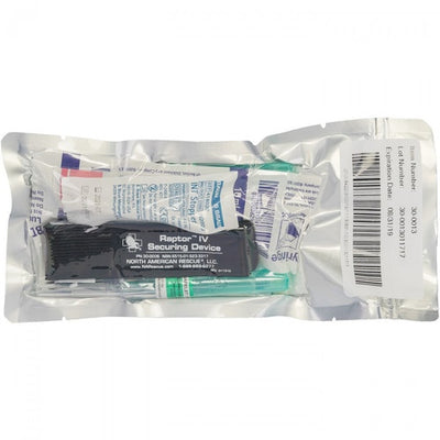 NAR Saline Lock Kit, packaged (back)
