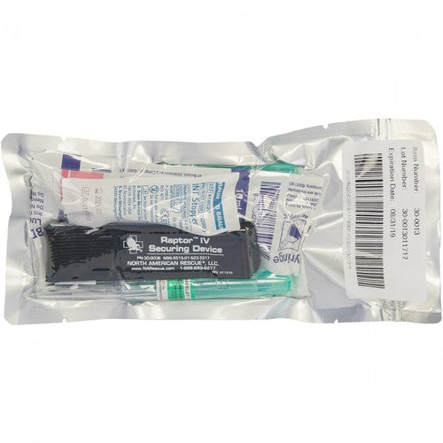NAR Saline Lock Kit, packaged (back)