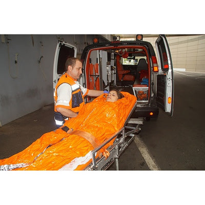 Blizzard EMS Blanket, in use