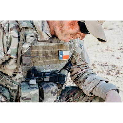 SAM XT Tourniquet, on vest