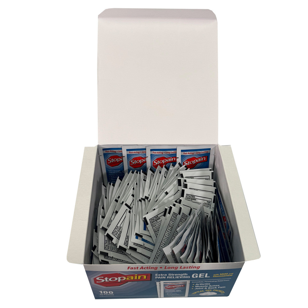 Extra Strength Pain Relieving Gel, Box 100