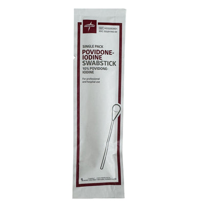 Povidone Iodine Swab Sticks, front