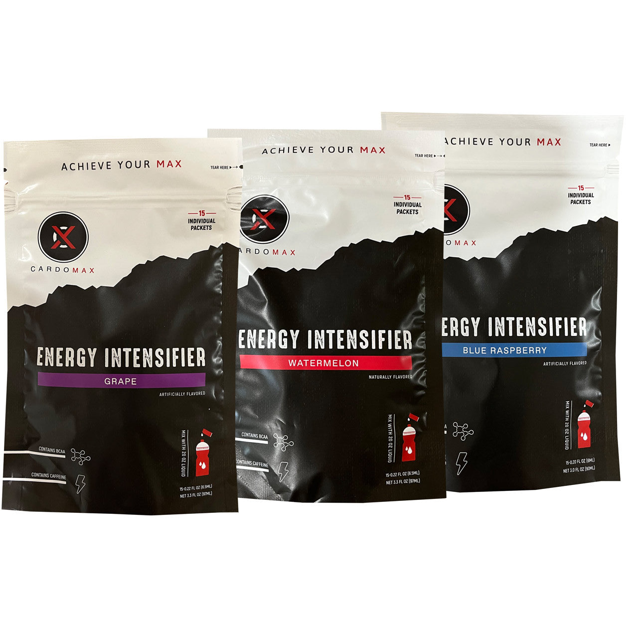 CardoMax Energy Intensifier, all flavors 