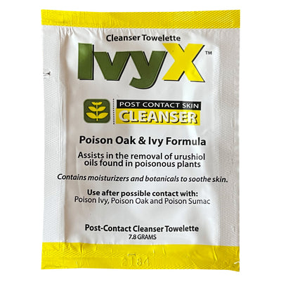 Cleanser Towelette, front of packaging