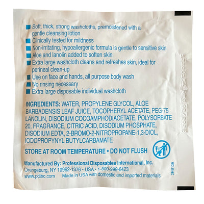 Hygea® Multi-Purpose Washcloths back