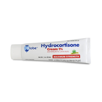 Hydrocortisone Cream with Aloe 1%, 1 oz