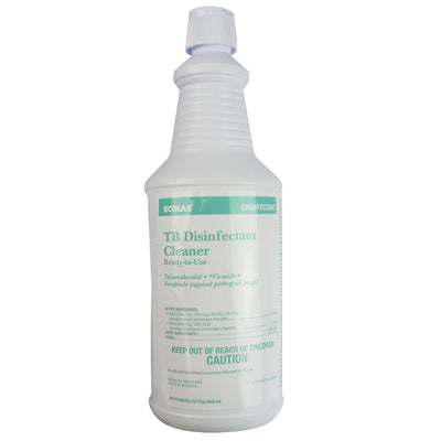 TB Disinfectant Cleaner RTU by ecolab front of bottle