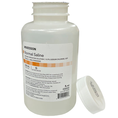 Saline Solution for Irrigation, open