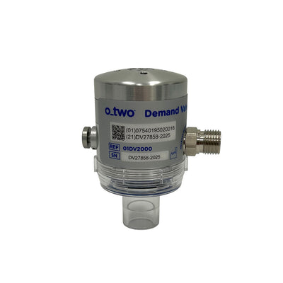 Demand Valve Resuscitator with 6 ft Supply Hose & Universal Face Mask