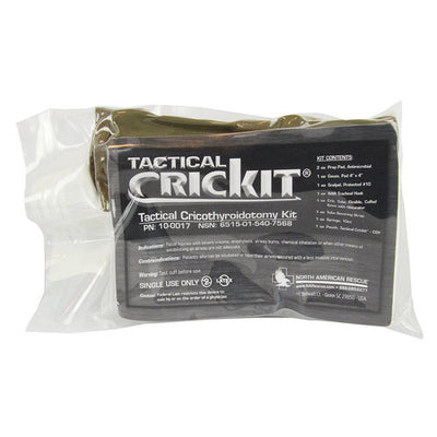 NAR Tactical Surgical Cricothyroidotomy Kit, in packaging 