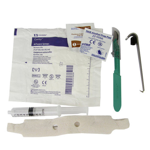 NAR Tactical Surgical Cricothyroidotomy Kit, all contents 