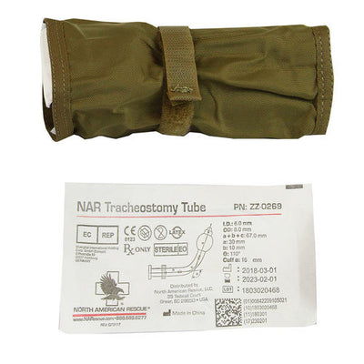 NAR Tactical Surgical Cricothyroidotomy Kit, closed