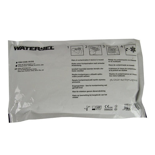 Burn Dressing (face), back of packaging