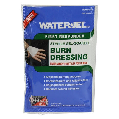 Burn Dressing, front of packaging