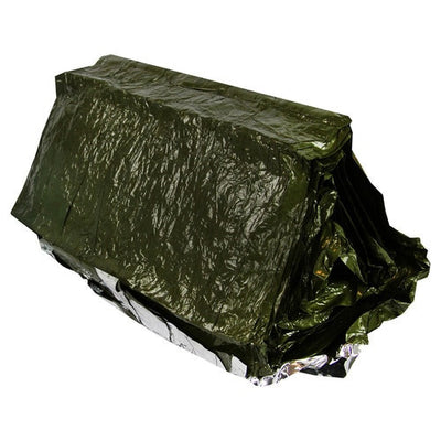 Blizzard Survival Blanket by PerSys Medical rolled up