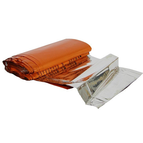 Heatsheets® Survival Blanket, folded, partially un-rolled