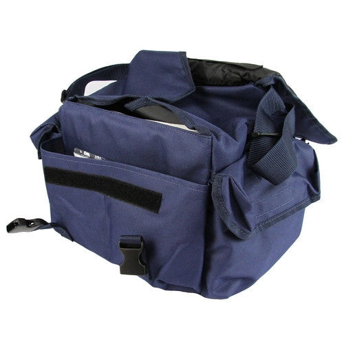 CBP First Responder Medical Bag by rescue essentials, showing bag front view open