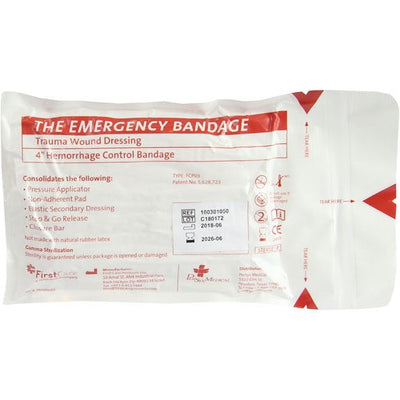 Israeli Emergency Bandage, front of packaging