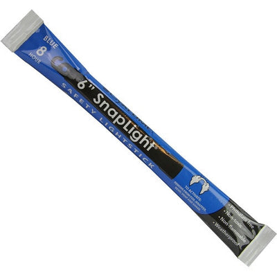 Cyalume 6" Light Sticks, blue in packaging