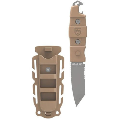 Kotu Tanto Knife, 3" Blade, Coyote Tan