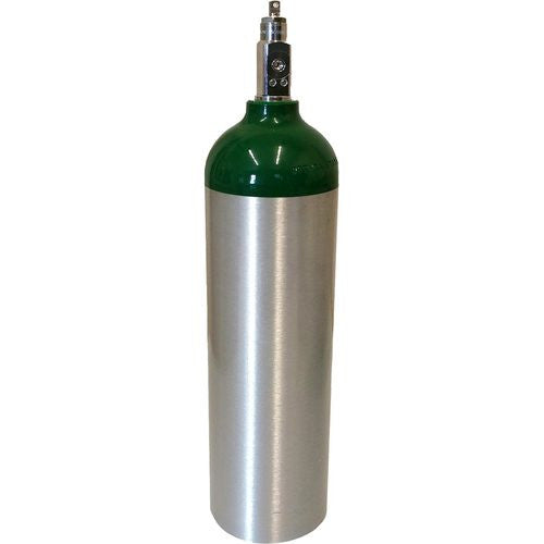 MD O2 Cylinder w/ Post Valve