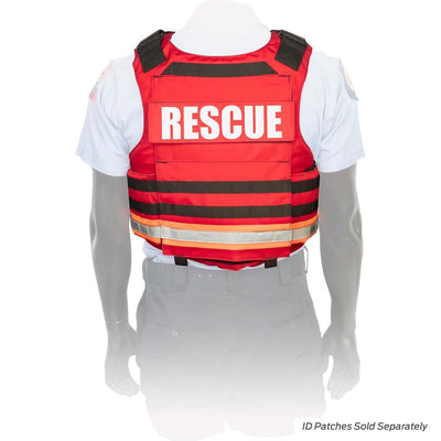 NAR Responder Ballistic PPE Vest IIIA, Red