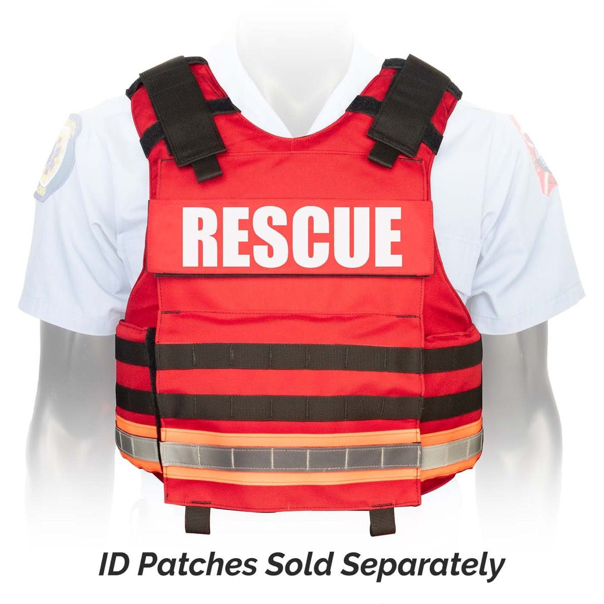 NAR Responder Ballistic PPE Vest IIIA, Red