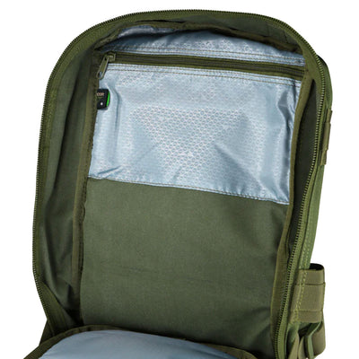Compact Assault Pack, 24L, OD Green, pocket 2