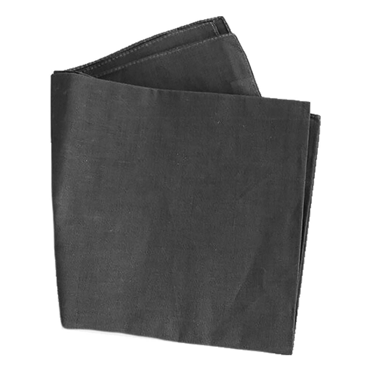 Bandana, Various Colors, 27" x 27", Black