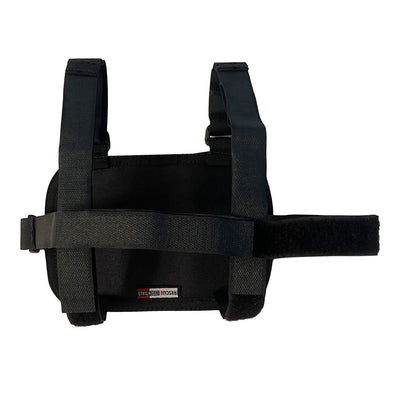 MOLLEHead Vehicle Mount, showing straps