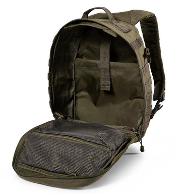 5.11 RUSH 12 Backpack, OD Green, open