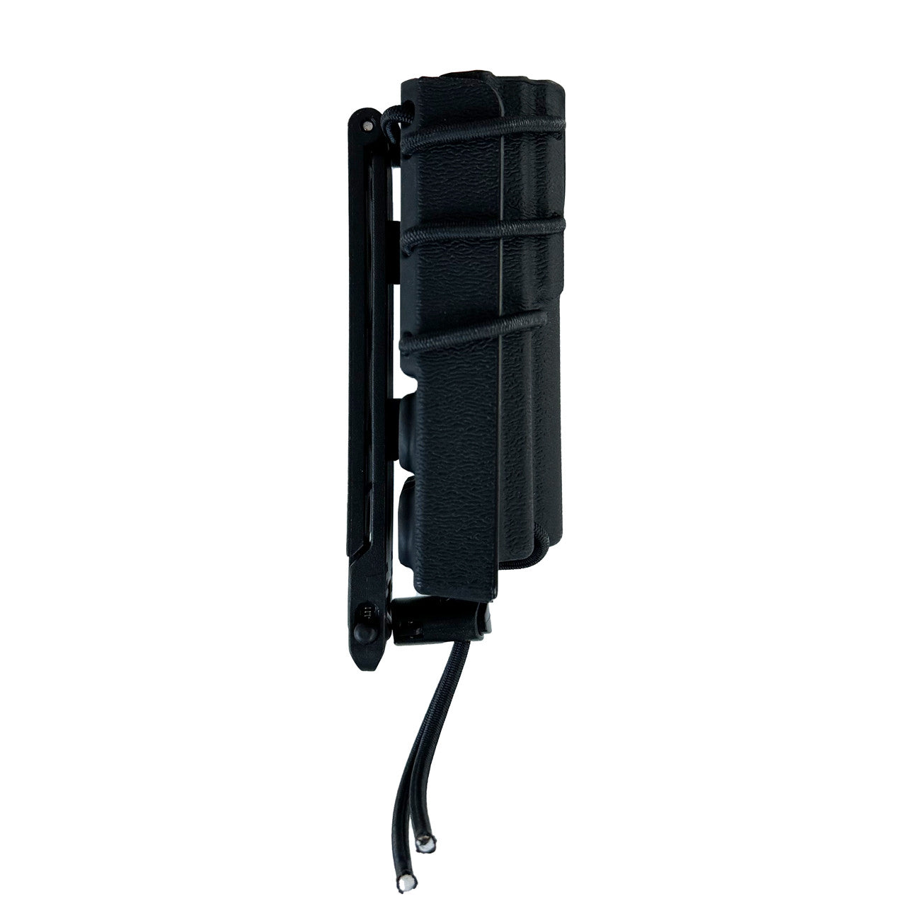 Black Evolution Universal Tourniquet Pouch with UAB Clip, side