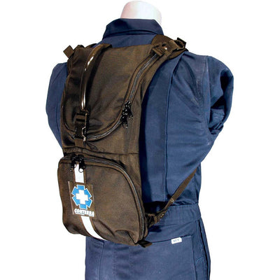 Conterra LS First Response Pack (Tactical Black), On Back